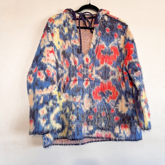 Anthropologie Colorful Hooded Sweater - Picture 9 of 9